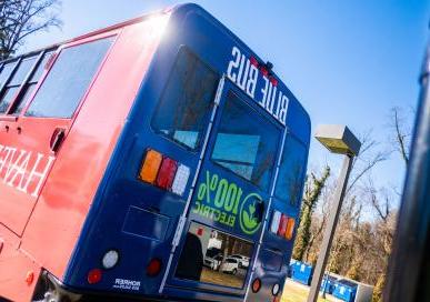 Sustainability - Transportation - Electric Blue Bus